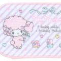 Japan Sanrio Original Half Petit Towel 2pcs Set - My Melody & My Sweet Piano - 6