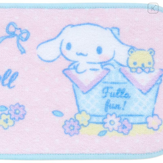 Japan Sanrio Original Half Petit Towel 2pcs Set - Cinnamoroll - 5