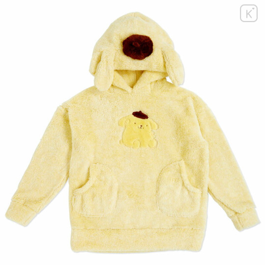 Japan Sanrio Original Boa Hoodie - Pompompurin - 1