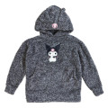 Japan Sanrio Original Boa Hoodie - Kuromi - 1