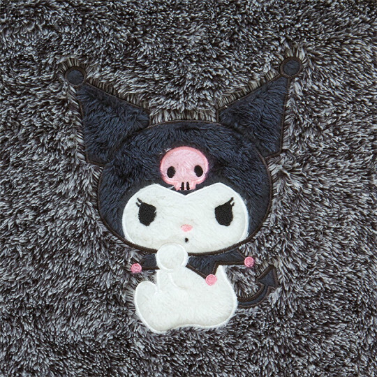 Japan Sanrio Original Boa Hoodie - Kuromi - 3