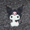 Japan Sanrio Original Boa Hoodie - Kuromi - 3