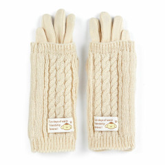 Japan Sanrio Original Smartphone Gloves with Knit Cover - Pompompurin