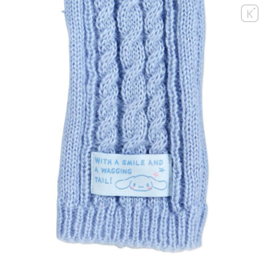 Japan Sanrio Original Smartphone Gloves with Knit Cover - Cinnamoroll - 7