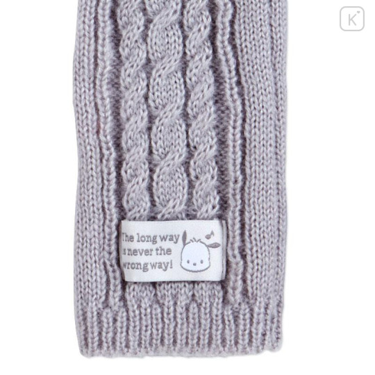 Japan Sanrio Original Smartphone Gloves with Knit Cover - Pochacco - 7