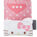 Japan Sanrio Key Case with Reel - Hello Kitty - 3