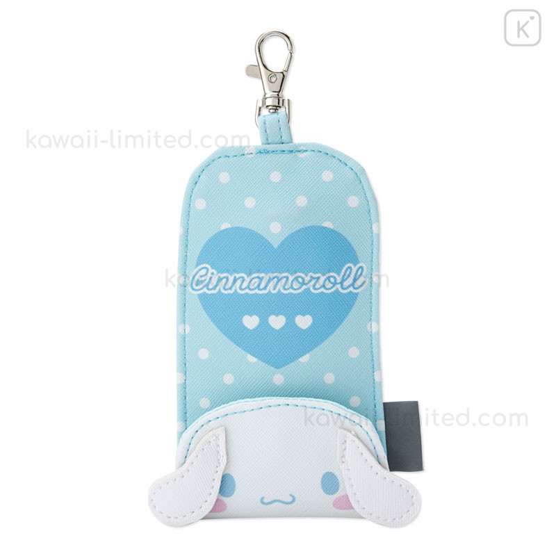 Japan Sanrio Key Case with Reel Cinnamoroll Kawaii Limited
