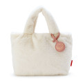 Japan Sanrio Rootote Fluffy Tote Bag - Hello Kitty - 2