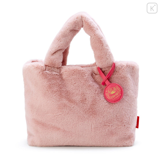 Japan Sanrio Rootote Fluffy Tote Bag - My Melody - 2