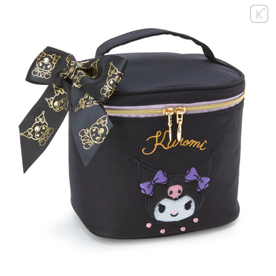 Japan Sanrio Vanity Pouch - Kuromi : Ruban - 1