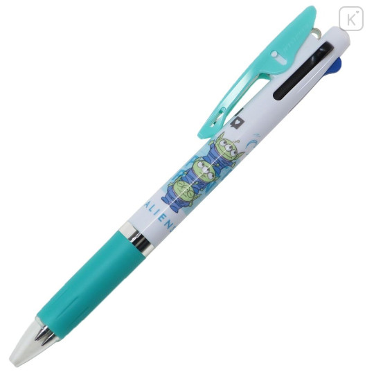 Japan Disney Jetstream 3 Color Multi Ballpoint Pen - Toy Story Aliens - 2