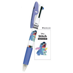 Japan Disney Jetstream 3 Color Multi Ballpoint Pen - Stitch 2022