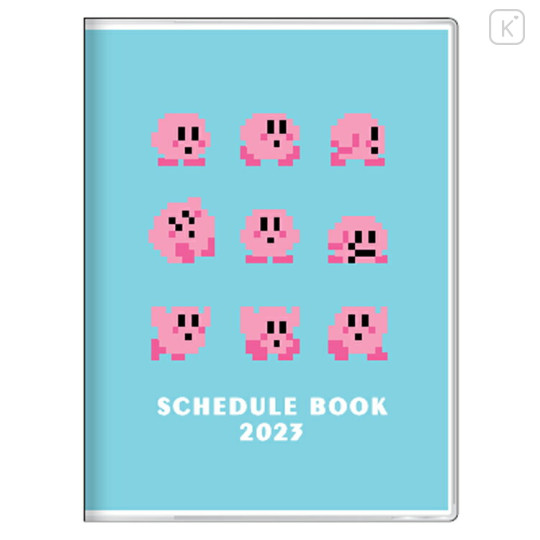 Japan Kirby A6 Schedule Book - Makoto Ozu Blue 2023 - 1