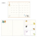 Japan Pokemon B6 Schedule Book - Pocket Monsters Latte Color 2023 - 3
