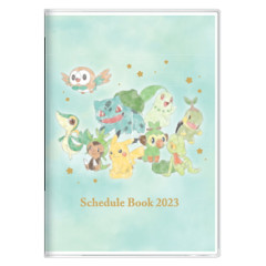 Japan Pokemon B6 Schedule Book - Grass Type 2023