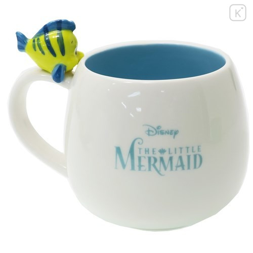 Japan Disney Mascot Mug - Ariel & Flounder - 2