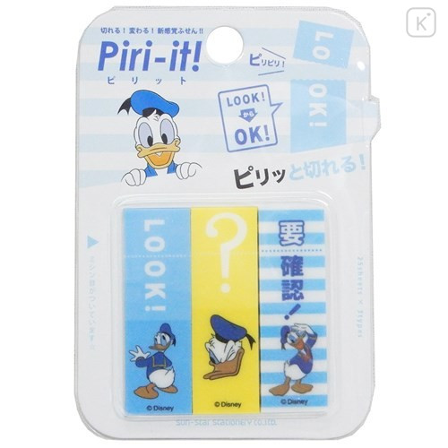 Japan Disney Piri-it Sticky Notes - Donald - 1