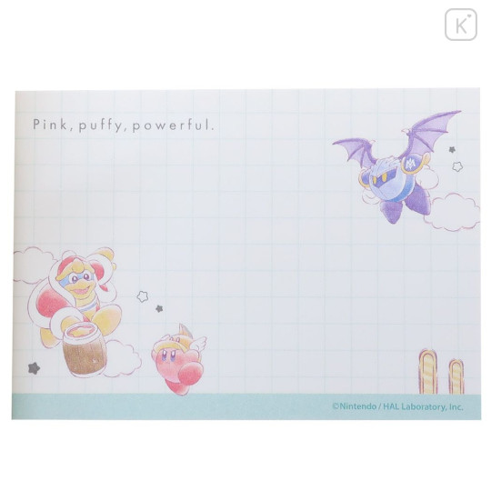 Japan Kirby Mini Notepad - Clear Dance - 3