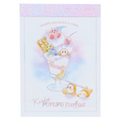 Japan Kirby Mini Notepad - Pupupu Parfait