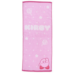 Japan Kirby Antibacterial Deodorant Face Towel - Cosmic Pink