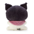 Japan Sanrio Original Cushion Plush - Kuromi / Poteko - 2