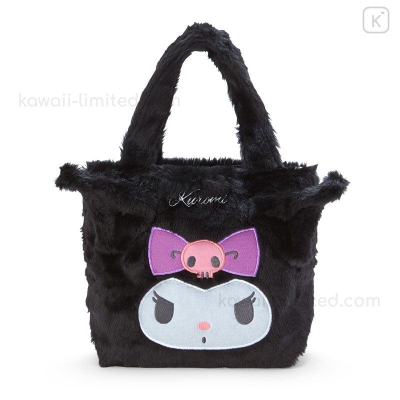 Cute Kuromi Plush Shoulder Bag - Kawaii Fashion Shop