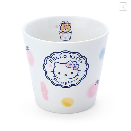 Japan Sanrio Original Tumbler - Hello Kitty / Sanrio Cafeteria - 1