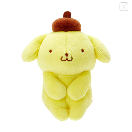 Japan Sanrio Chokkorisan Sitting Plush Doll - Pompompurin - 1