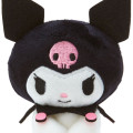 Japan Sanrio Chokkorisan Sitting Plush Doll - Kuromi - 3