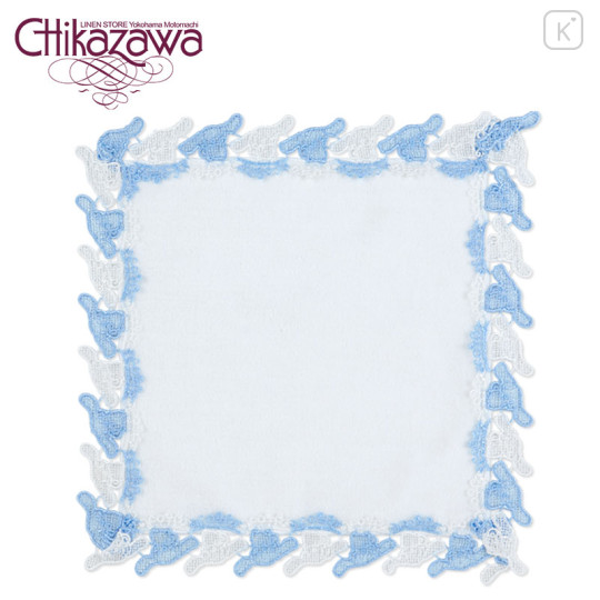 Japan Sanrio × Chikazawa Lace Handkerchief - Cinnamoroll : White - 1