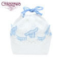 Japan Sanrio × Chikazawa Lace Mini Drawstring Purse - Cinnamoroll - 1