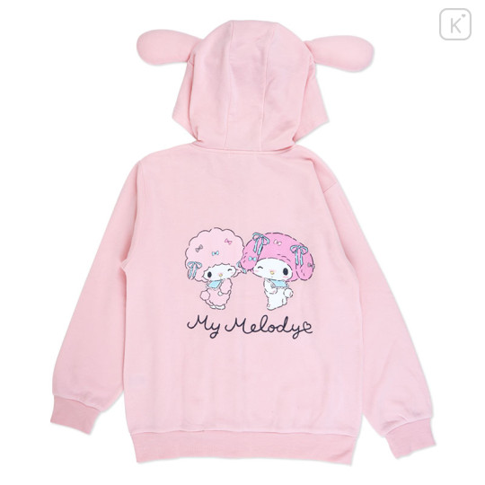 Japan Sanrio Hoodie with Ears (M) - My Melody - 2