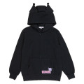 Japan Sanrio Hoodie with Ears (M) - Kuromi - 1