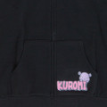 Japan Sanrio Hoodie with Ears (M) - Kuromi - 3