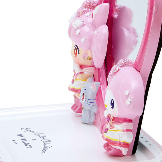 Japan Sanrio Original × Sailor Moon Eternal Tray with Mirror / My Melody - 6