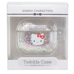 Japan Sanrio AirPods Hard Clear Case - Hello Kitty / Twinkle