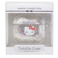 Japan Sanrio AirPods Hard Clear Case - Hello Kitty / Twinkle - 1