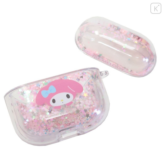Japan Sanrio AirPods Hard Clear Case - My Melody / Twinkle - 2