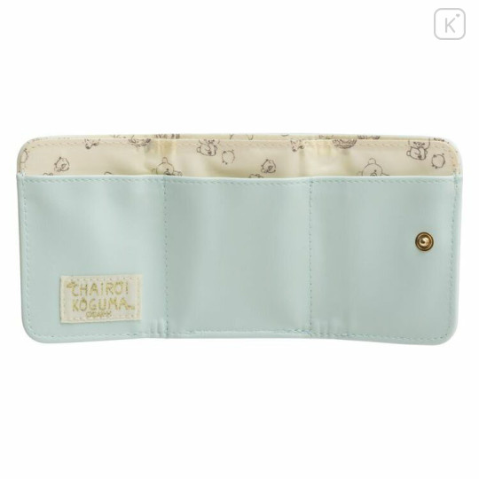Japan San-X Compact Wallet - Chairoikoguma : I Want to Grow Bigger - 3