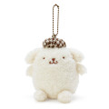Japan Sanrio Mascot Holder - Pompompurin : Sweet Houndstooth - 1