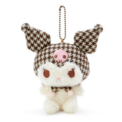Japan Sanrio Mascot Holder - Kuromi / Sweet Houndstooth