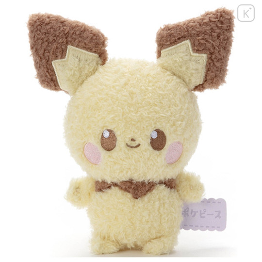 Japan Pokemon Stuffed Toy - Pichu / Pokepeace - 1