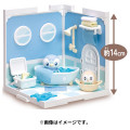 Japan Pokemon Miniature Model - Piplup & Rowlet / Pokepeace House Bathroom - 2