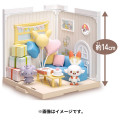 Japan Pokemon Miniature Model - Scorbunny & Espurr / Pokepeace House Living - 2