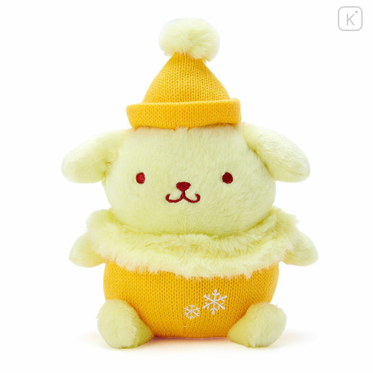 Japan Sanrio Plush Toy - Pompompurin / Knitted - 1