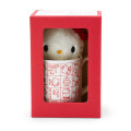 Japan Sanrio Mug & Mascot Holder Set - Hello Kitty Classic - 4