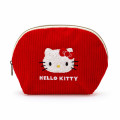 Japan Sanrio Round Pouch - Hello Kitty Classic - 1
