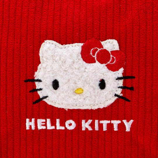 Japan Sanrio Round Pouch - Hello Kitty Classic - 4