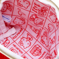 Japan Sanrio Round Pouch - Hello Kitty Classic - 5