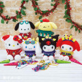 Japan Sanrio Original Plush Toy - Kuromi / Christmas Sweater - 4